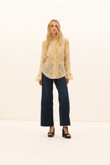 Fiordaliso Frill Blouse