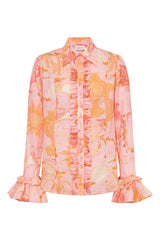 Ethelinda Frill Blouse