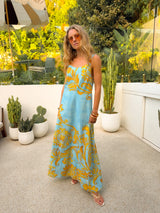 Luffa Bead Scoop Dress