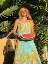 Luffa Bead Scoop Dress