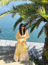 Gigaro Waist Tie Dress