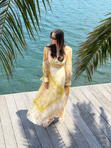 Gigaro Waist Tie Dress