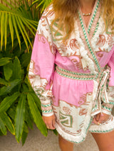 Ochna Fringe Wrap Mini