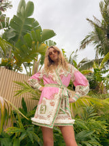 Ochna Fringe Wrap Mini