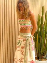 Ochna Wrap Long Skirt