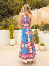 Clivia Buttoned Gown