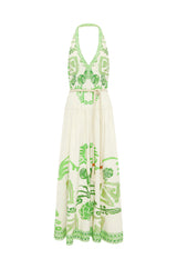 Ochna Halter Scoop Dress
