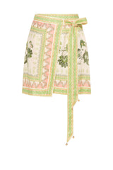 Baja Wrap Mini Skirt