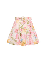 Gladioli Frilled Skirt