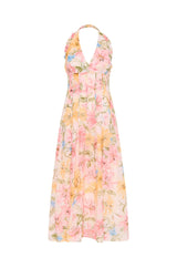 Gladioli Halter Gown