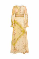 Gigaro Waist Tie Dress