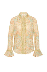 Fiordaliso Frill Blouse