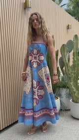 Clivia Halter Gown