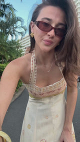 Gigaro Halter Gown