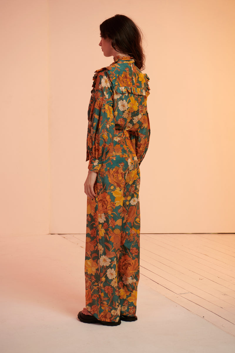 Marigold Frill Blouse