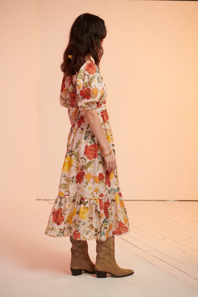 Dahlia Eyelet Gown