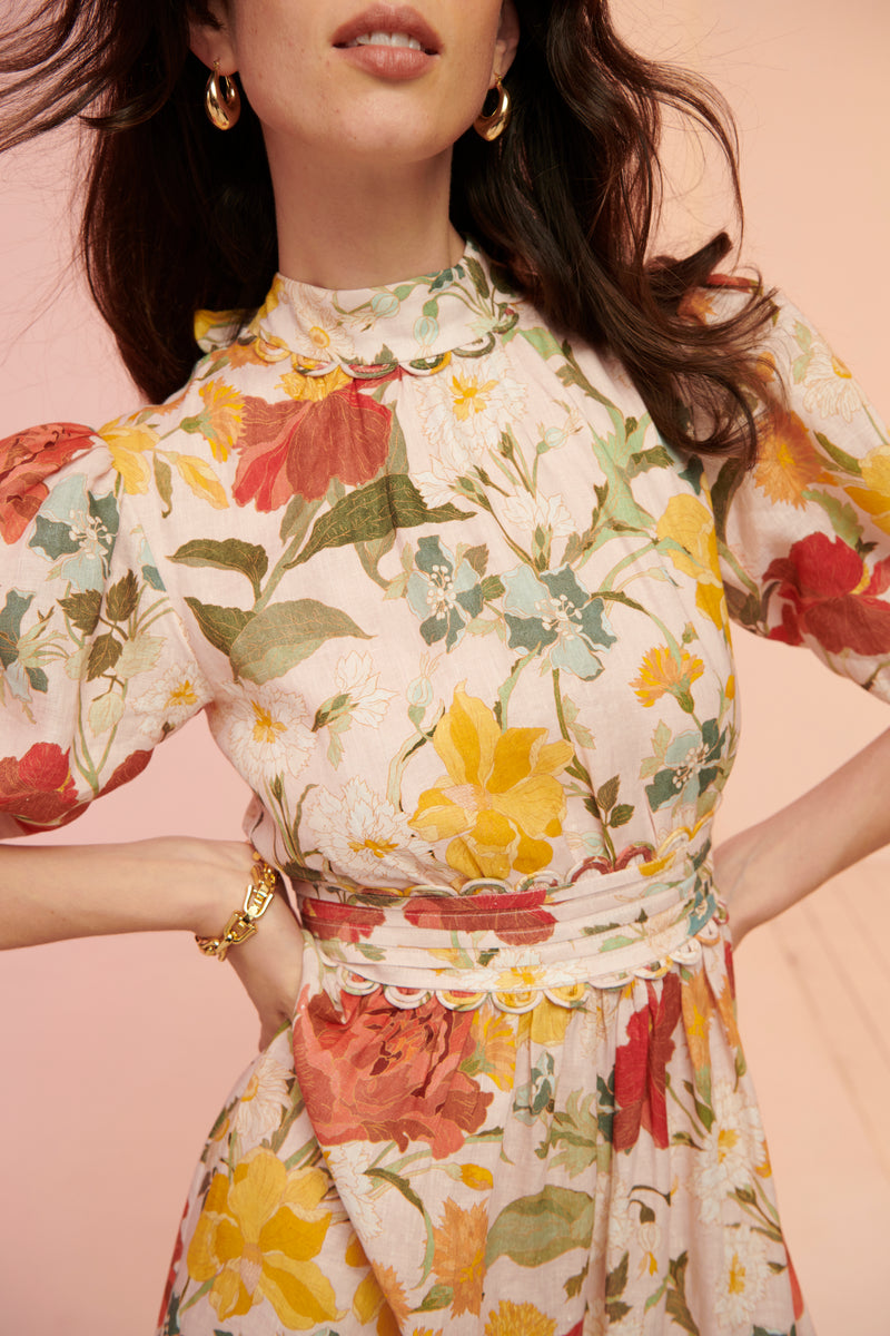 Dahlia Eyelet Gown