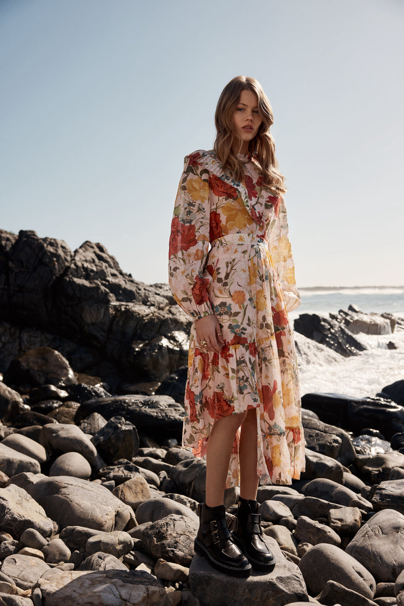 Dahlia Pleated Blouse