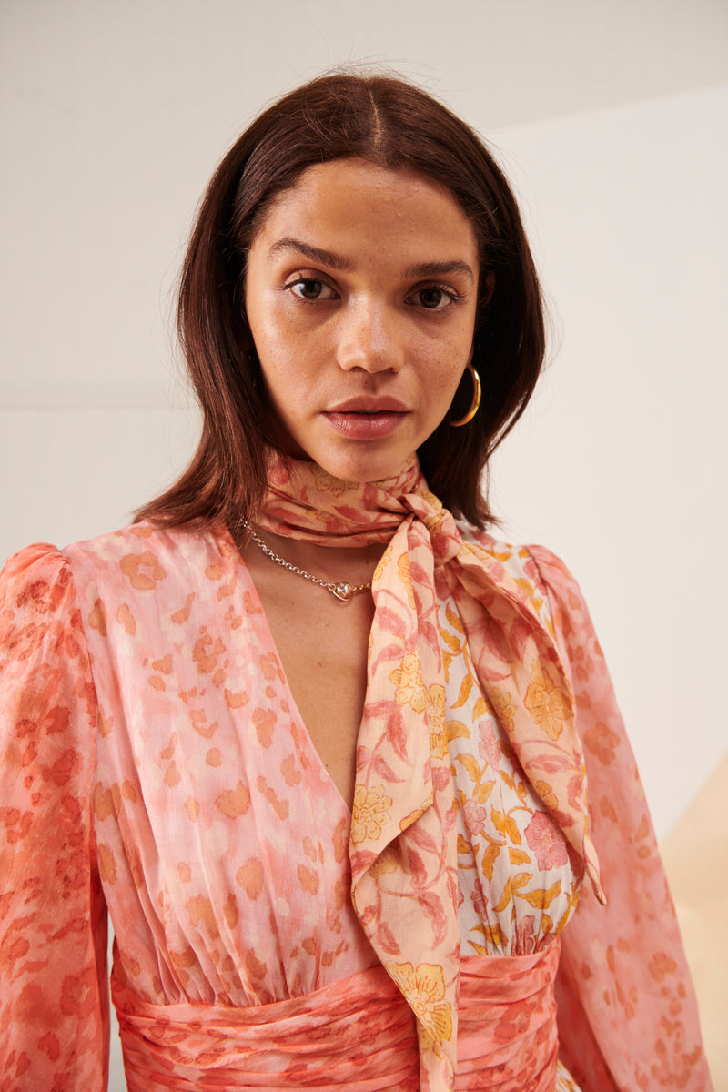 Argos Neck Tie Gown
