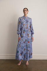 Caracus Buttoned Blouse