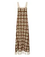 Mansuj Long Crochet Dress